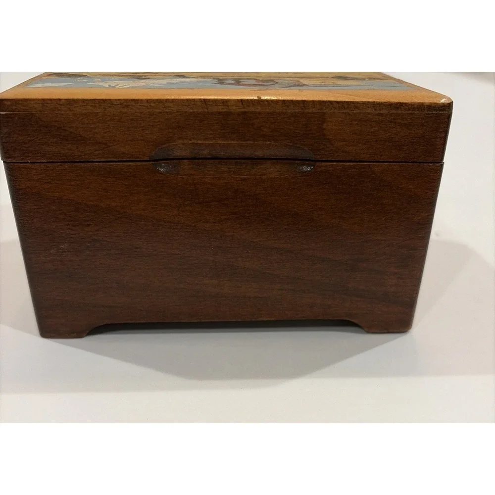 Reuge Sainte Croix Swiss Music Box Lucky Day 2 Tune La Paloma Carnaval of Venice